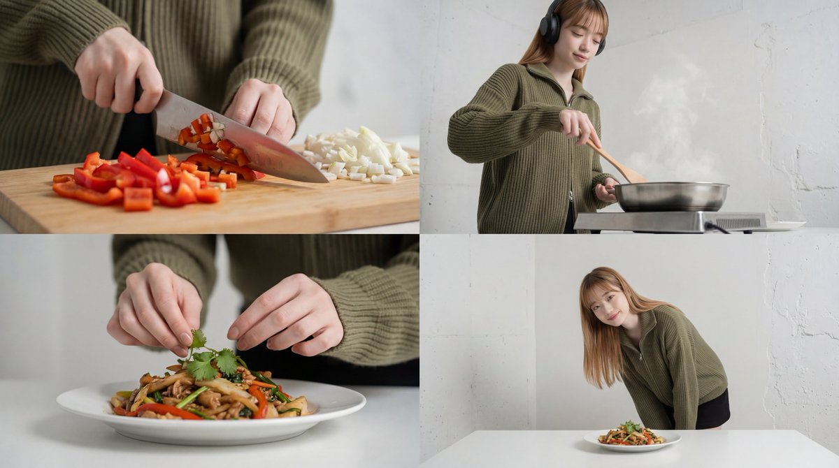 Cinematic Food Short Video Prompt (Summary) — example 1