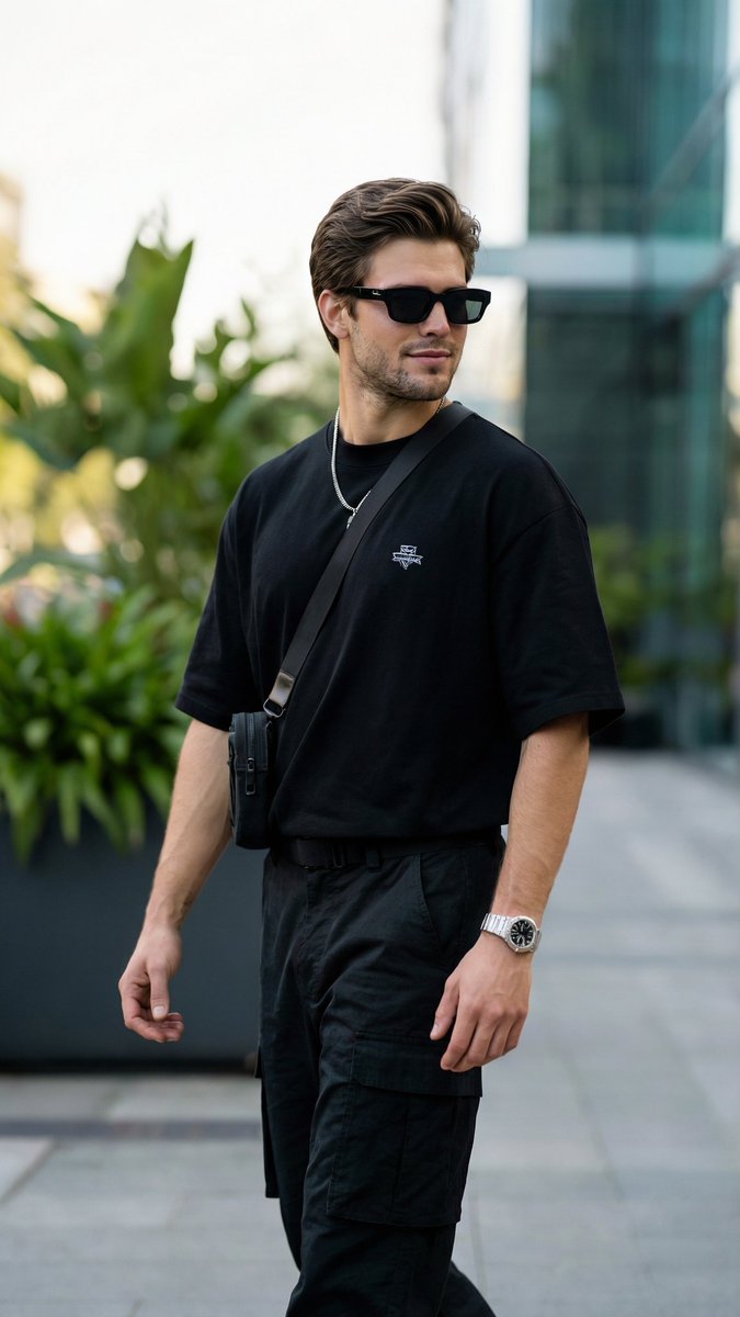 Ultra-Realistic Streetwear Portrait — example 2
