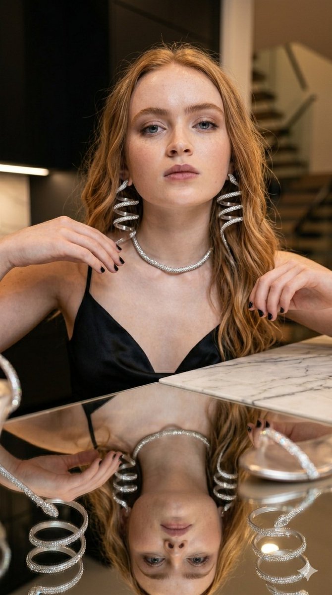 Glamorous Luxury Interior Fashion Shot — example 1