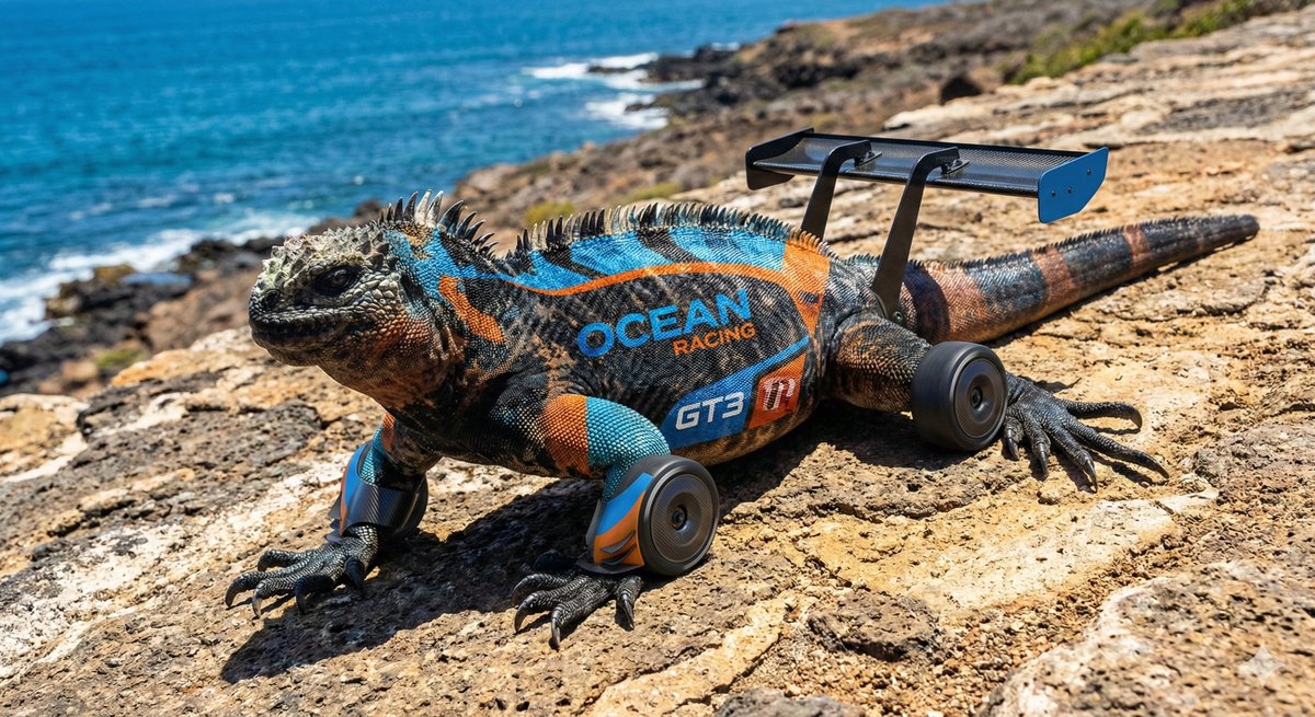 LMGT3-Class Car Inspired Sea Iguana — example 1