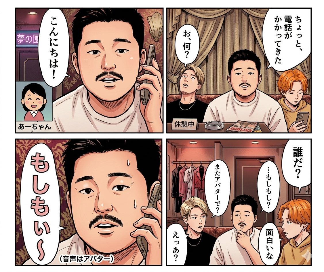 4-Panel Manga Dialogue Prompt — example 1