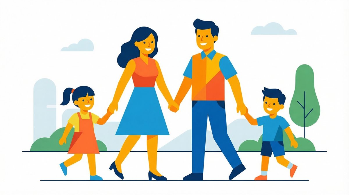 Flat UI/Startup Style Illustration Prompt — example 1
