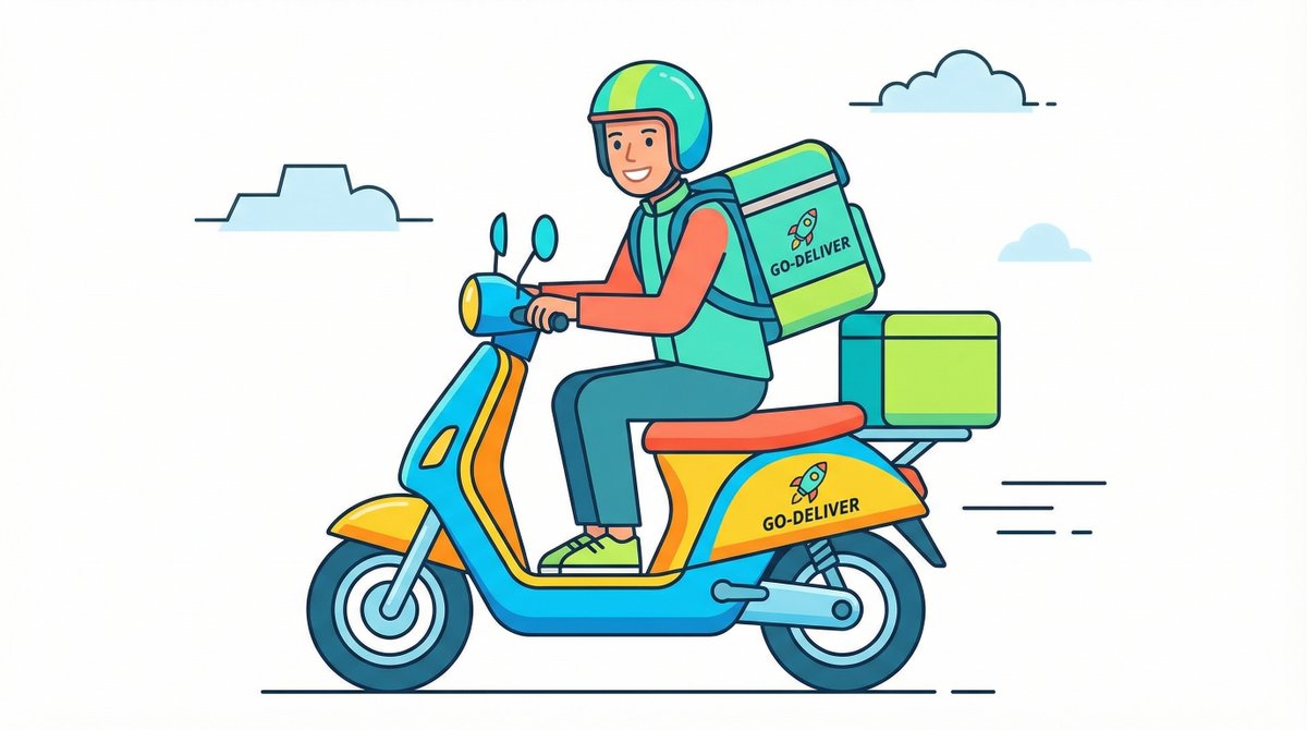 Flat UI/Startup Style Illustration Prompt — example 2