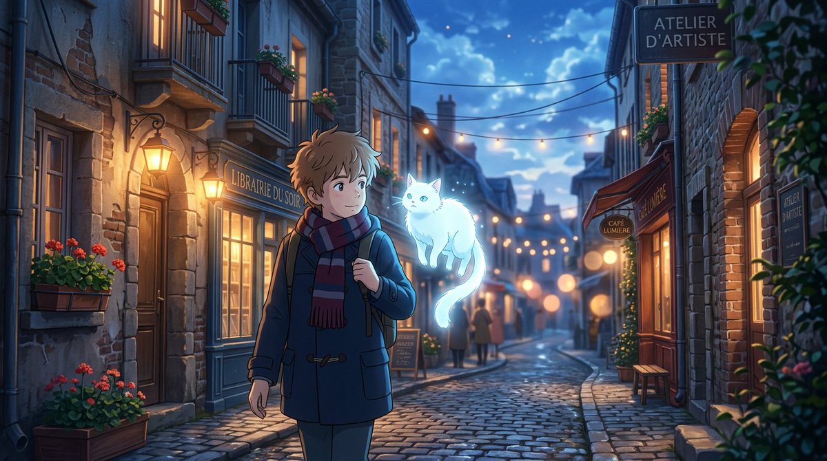 Makoto Shinkai Inspired Anime Cinematic Scene