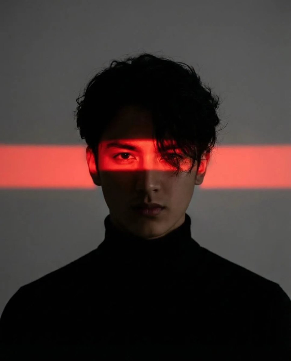 Cinematic Cyberpunk Portrait Pair