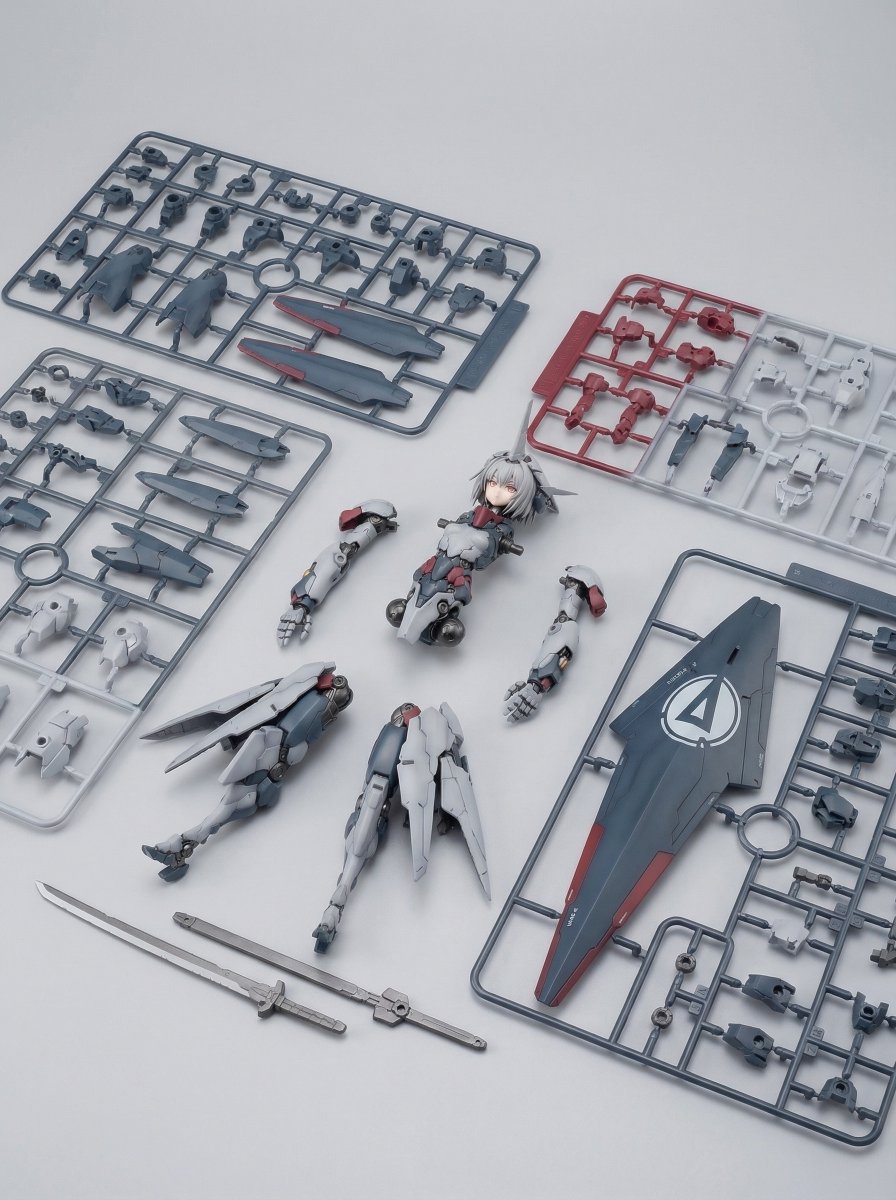 KNIGHT MECHA GIRL Figure Concept — example 4