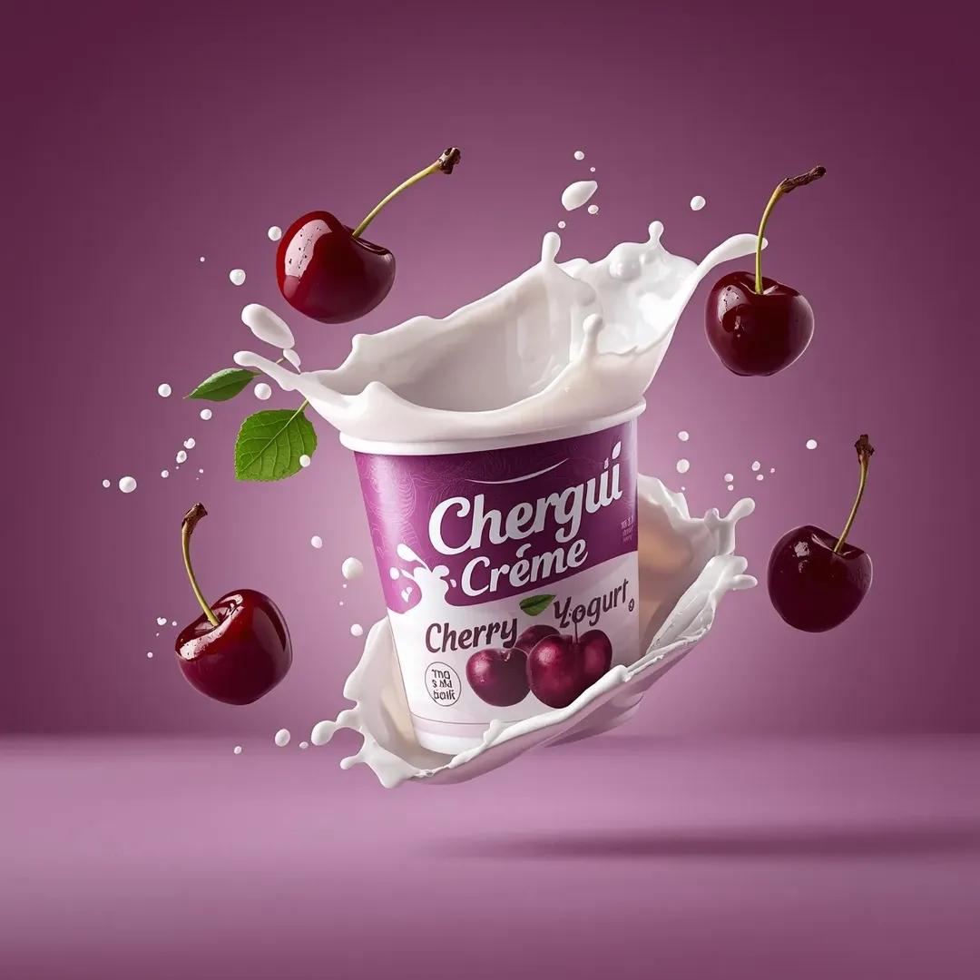 High-End Commercial Yogurt Product Photography Prompt for Nano Banana Pro — example 3