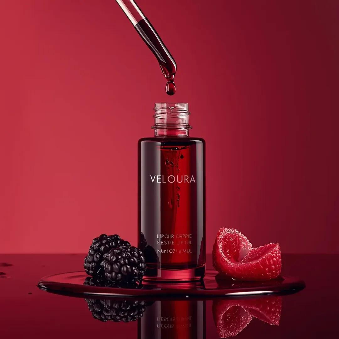 Commercial Lip Oil Product Photography Prompt for Nano Banana Pro — example 4