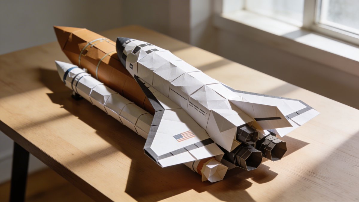 Hyper-realistic Origami Sculpture — example 2