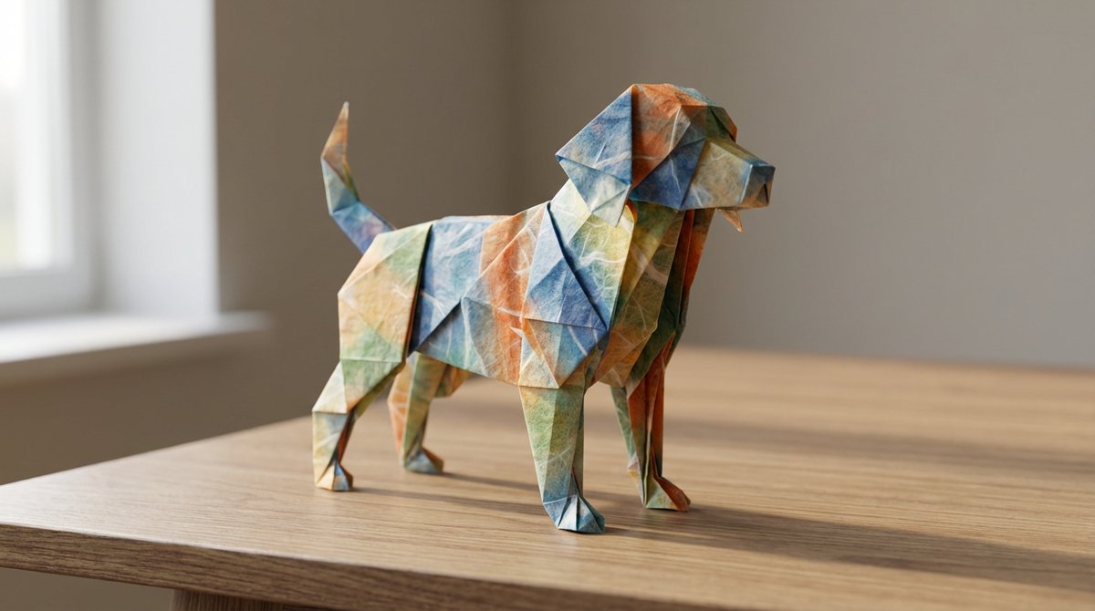 Hyper-realistic Origami Sculpture — example 4