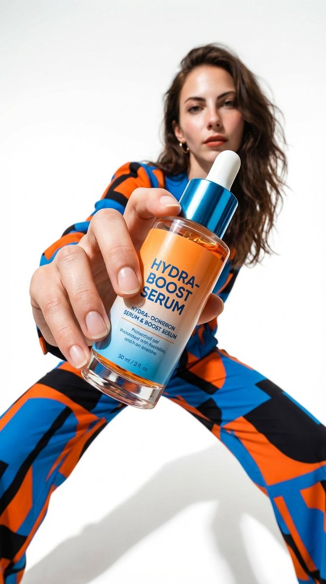 Low-Angle Fashion Campaign Photograph — example 1