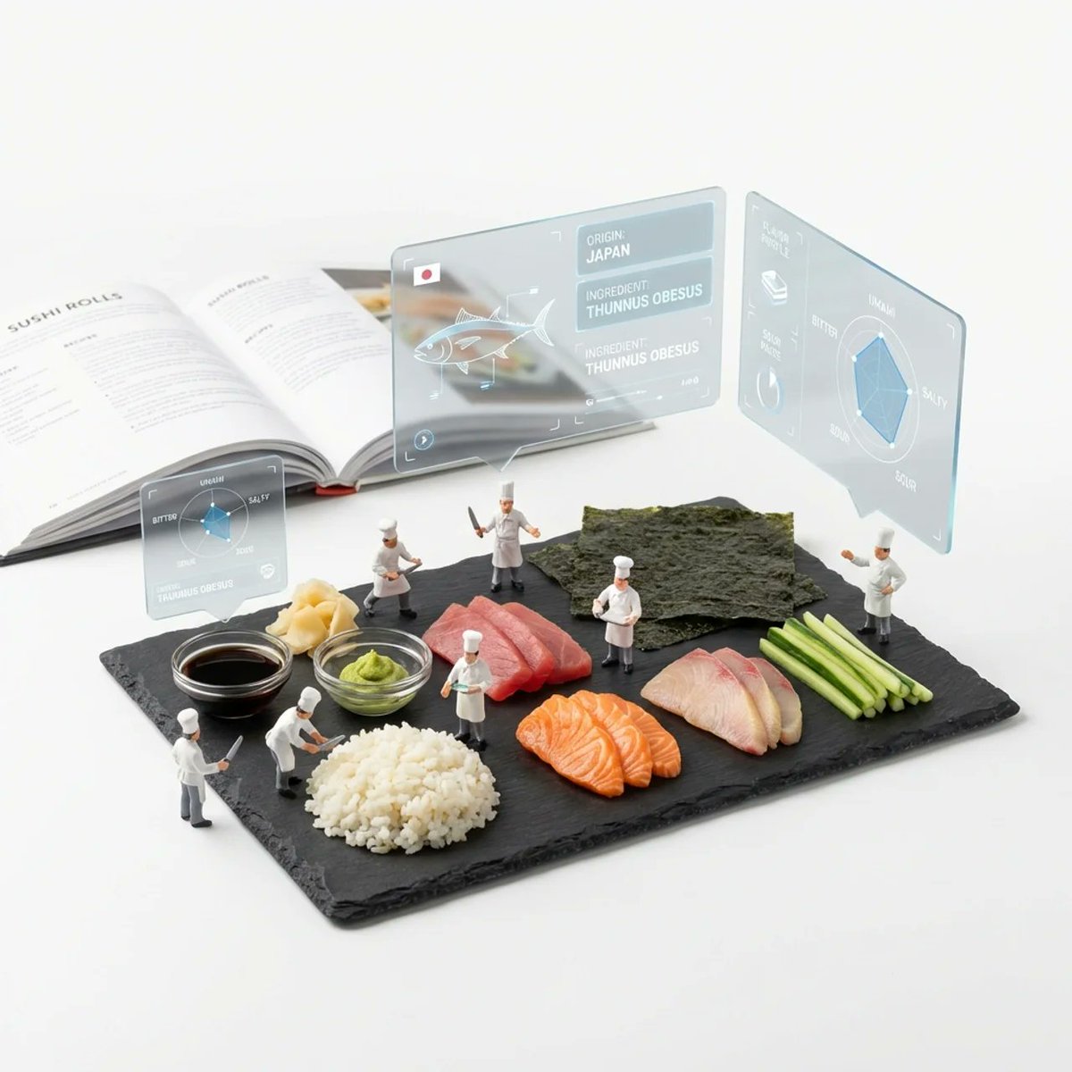 Deconstructed Ingredients Visualization — example 1