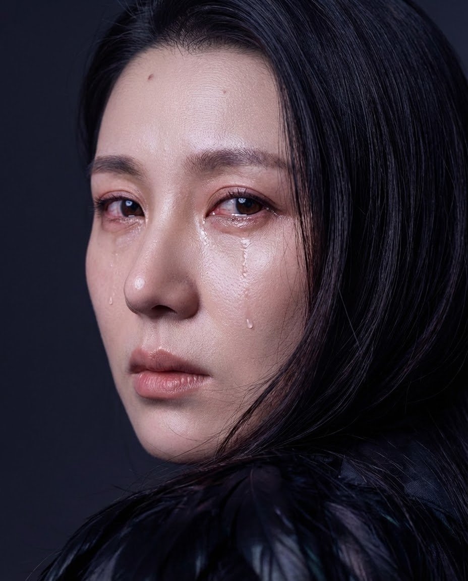 Crying Lover Portrait (JSON Format) — example 1