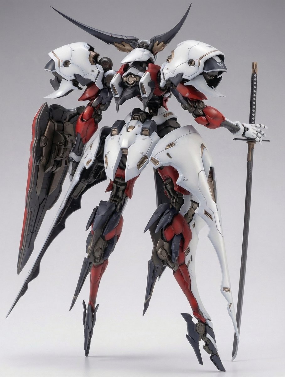 Full Armor Mecha Girl Figure Concept for Nano Banana Pro — example 2