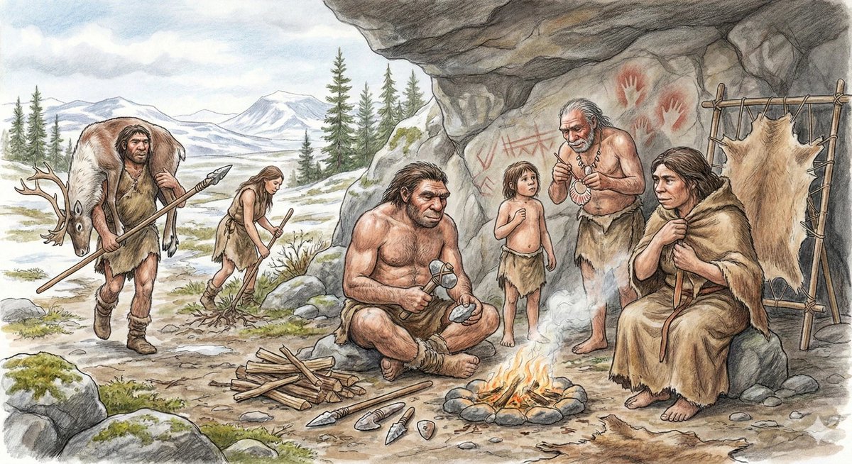 Neanderthal image generation based on expert knowledge — example 1