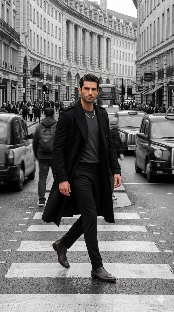 Hyper-realistic Cinematic Street Portrait — example 1