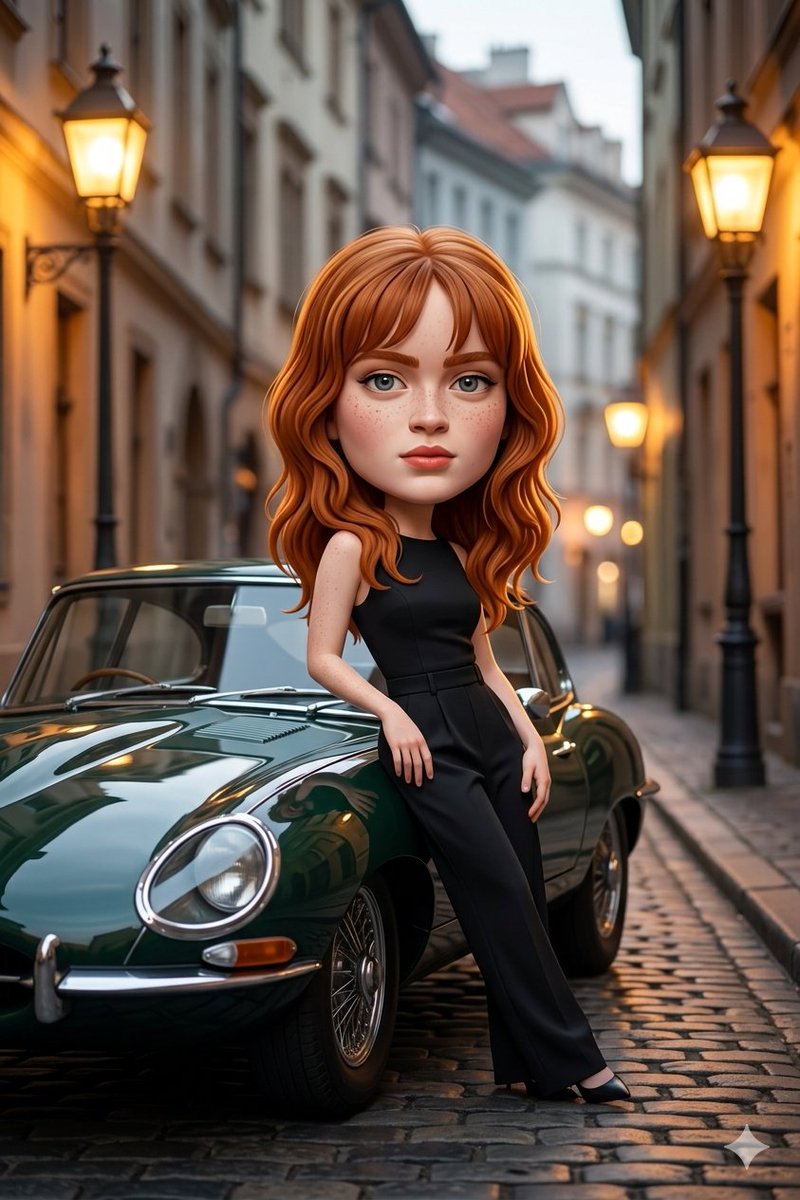 3D Cartoon Caricature with Identity Preservation — example 1