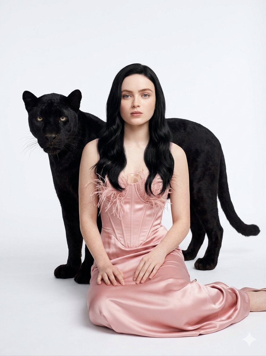 Ultra-Realistic Portrait with Black Panther Prompt — example 3