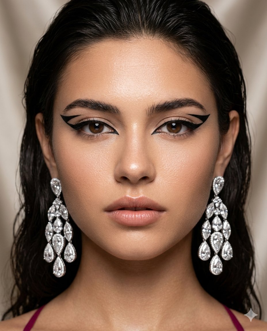 Vogue-Style Beauty Editorial Portrait