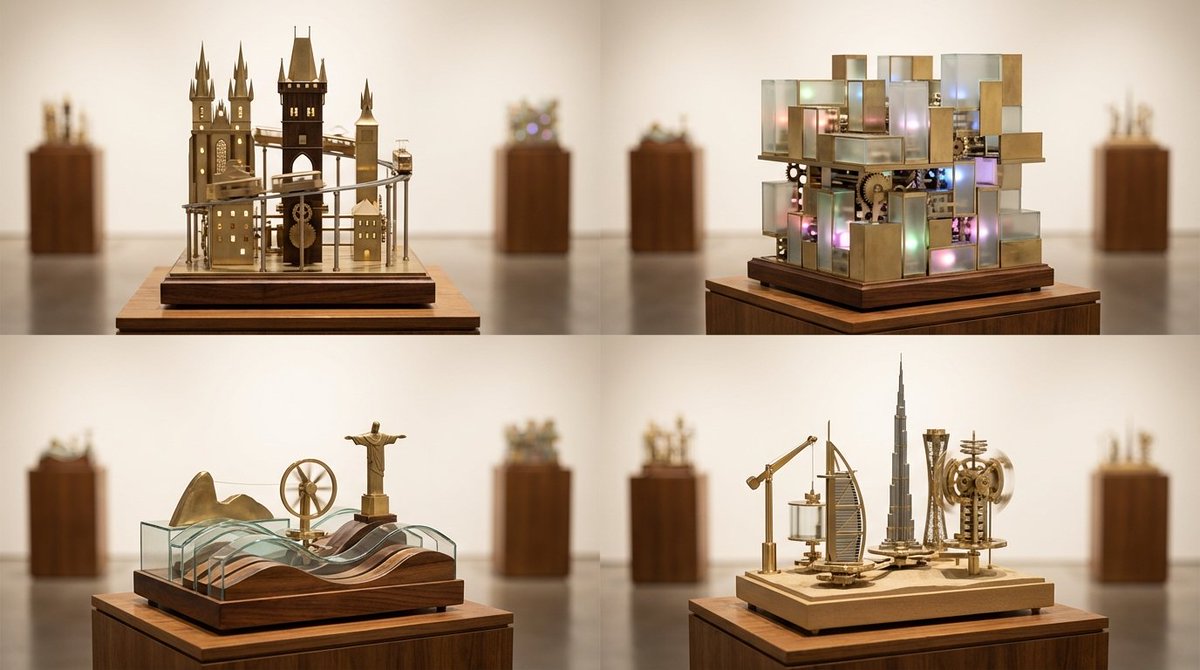 Cities as Kinetic Sculptures Grid — example 1
