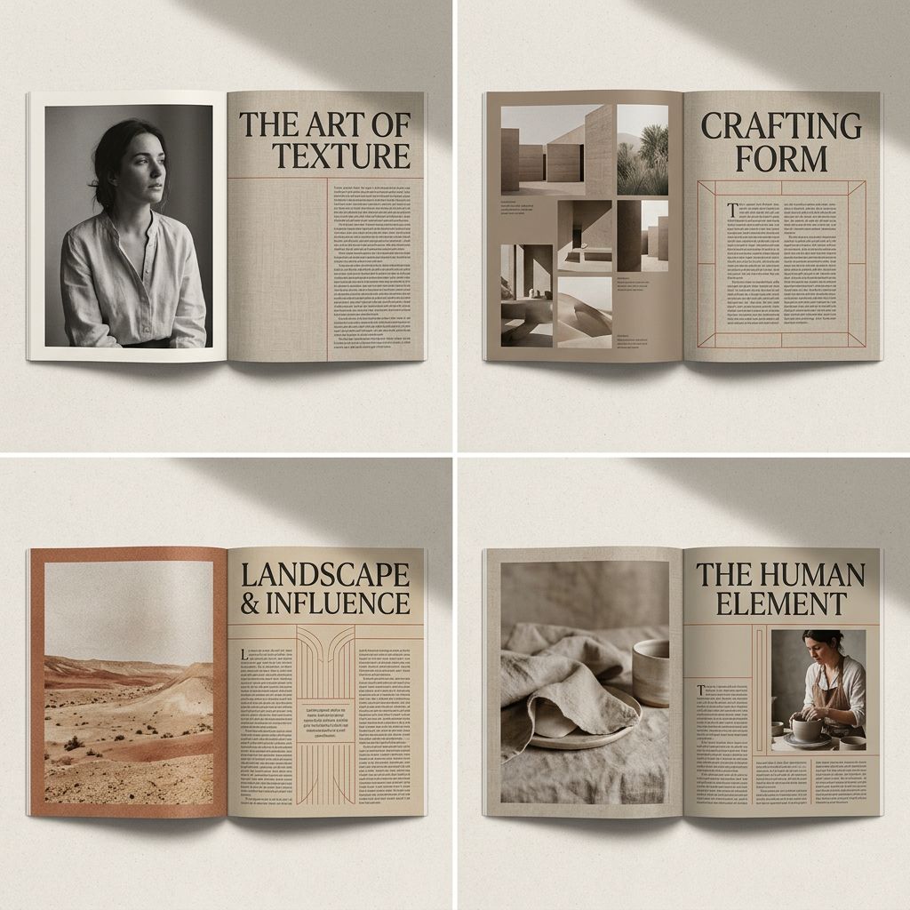 Editorial Magazine Spread Concept Prompt — example 1