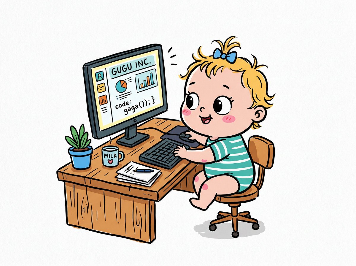 Chibi Bunny Mascot Illustration — example 1