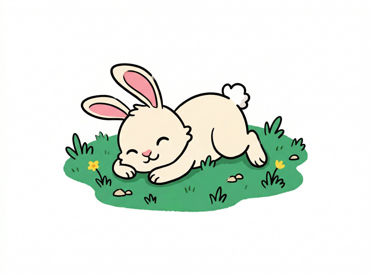 Chibi Bunny Mascot Illustration — example 3