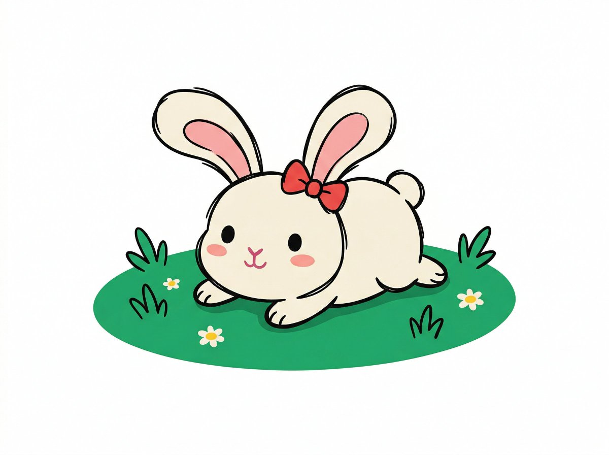 Chibi Bunny Mascot Illustration — example 4