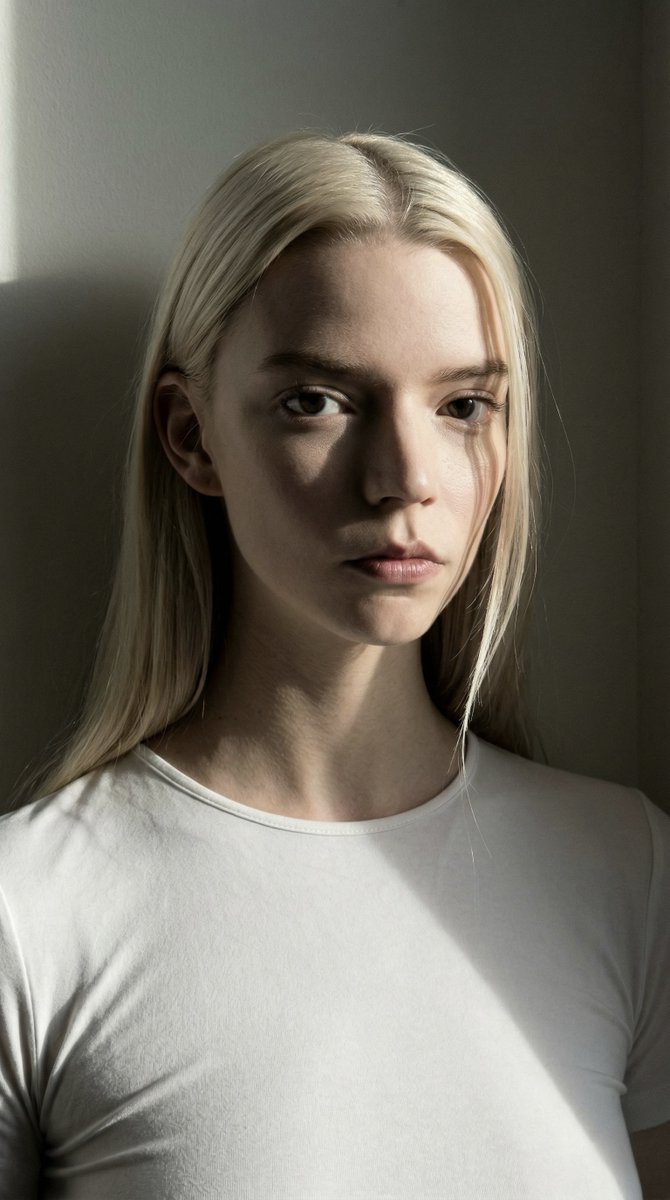 Anya Taylor Joy Inspired iPhone Editorial Close-up — example 2