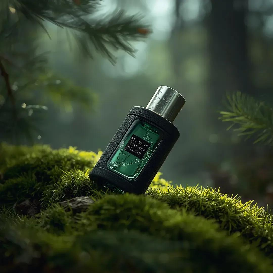 Ultra-realistic Fragrance Product Shot — example 1