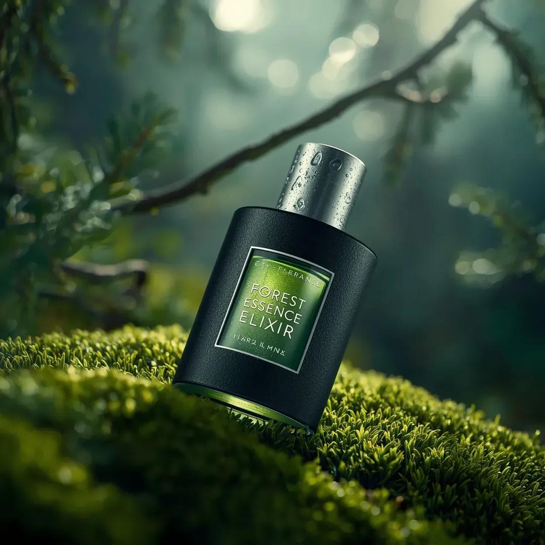 Ultra-realistic Fragrance Product Shot — example 2