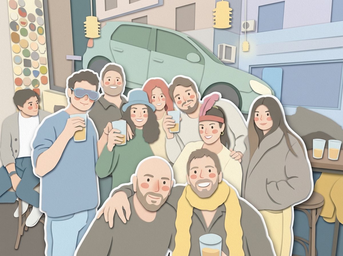 Paper-Cut Layered Illustration Style Transfer — example 4