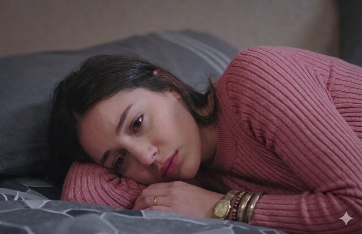 Cinematic Close-up of Pensive Woman — example 1