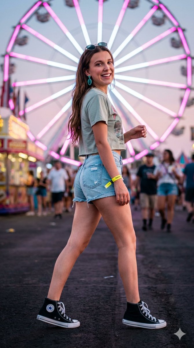 Cinematic Festival Photo of Millie Bobby Brown — example 1