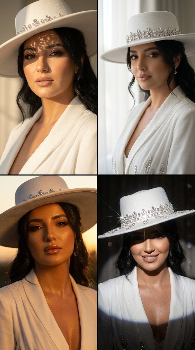 2x2 Luxury Hat Campaign Grid — example 1