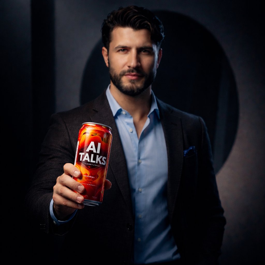 Ultra-realistic Product Shot with Dramatic Split Lighting — example 1