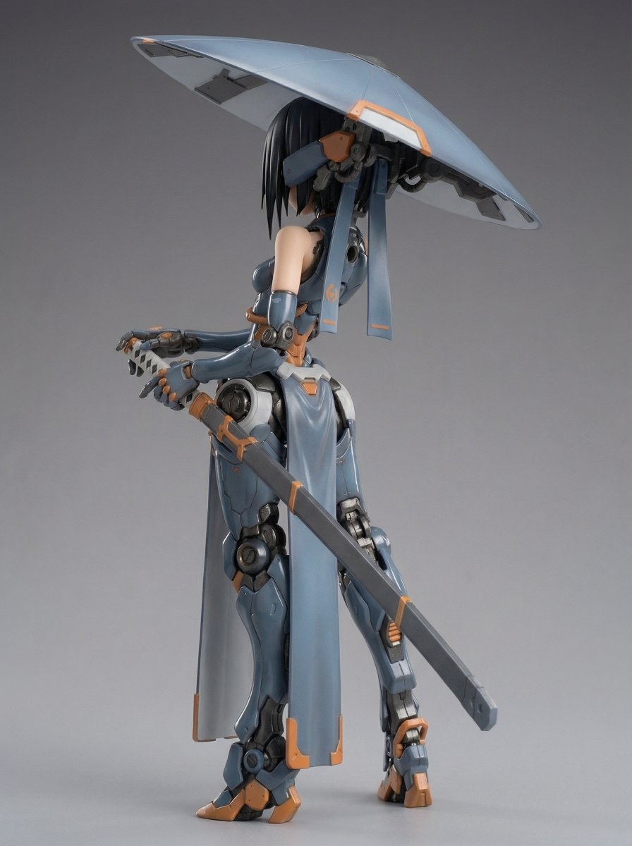 Mecha Girl figure concept generated by Nano Banana Pro — example 2