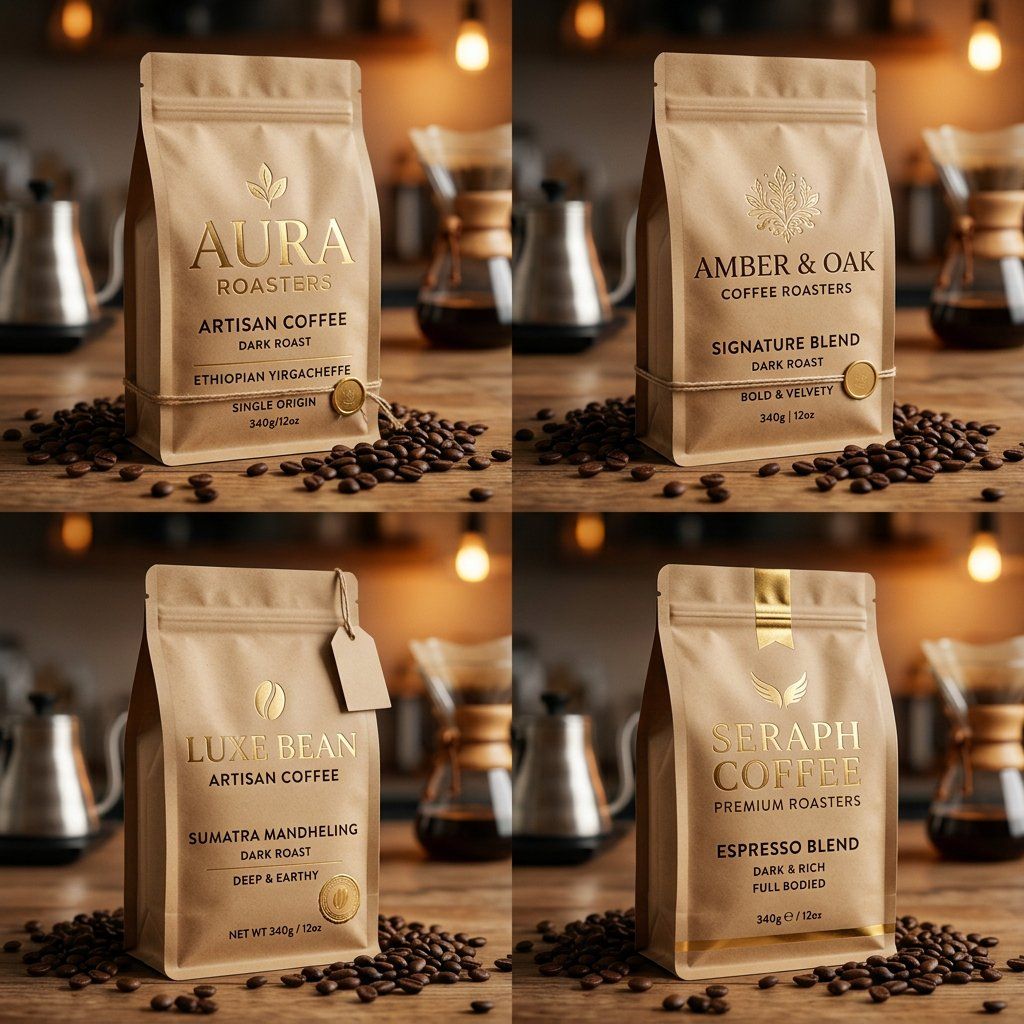 Luxury Coffee Branding Product Photography — example 1