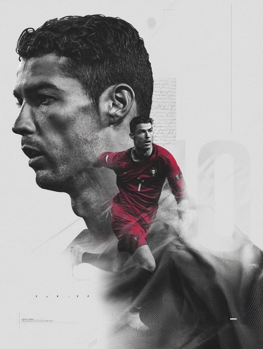 Dramatic Double Exposure Sports Portrait — example 1