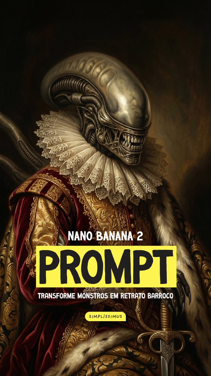 Baroque Portrait Conversion Prompt for Nano Banana 2