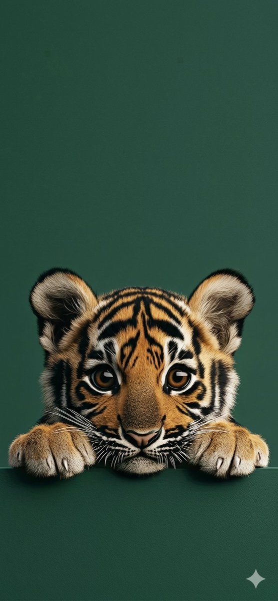 4K Wallpaper Prompt of a Baby Tiger Cub using Gemini Nano Banana Pro — example 1