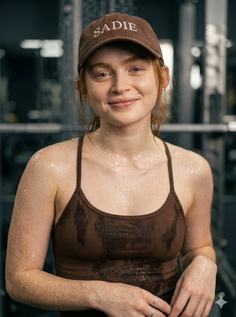 Structured Prompt for Woman Posing in a Gym — example 2