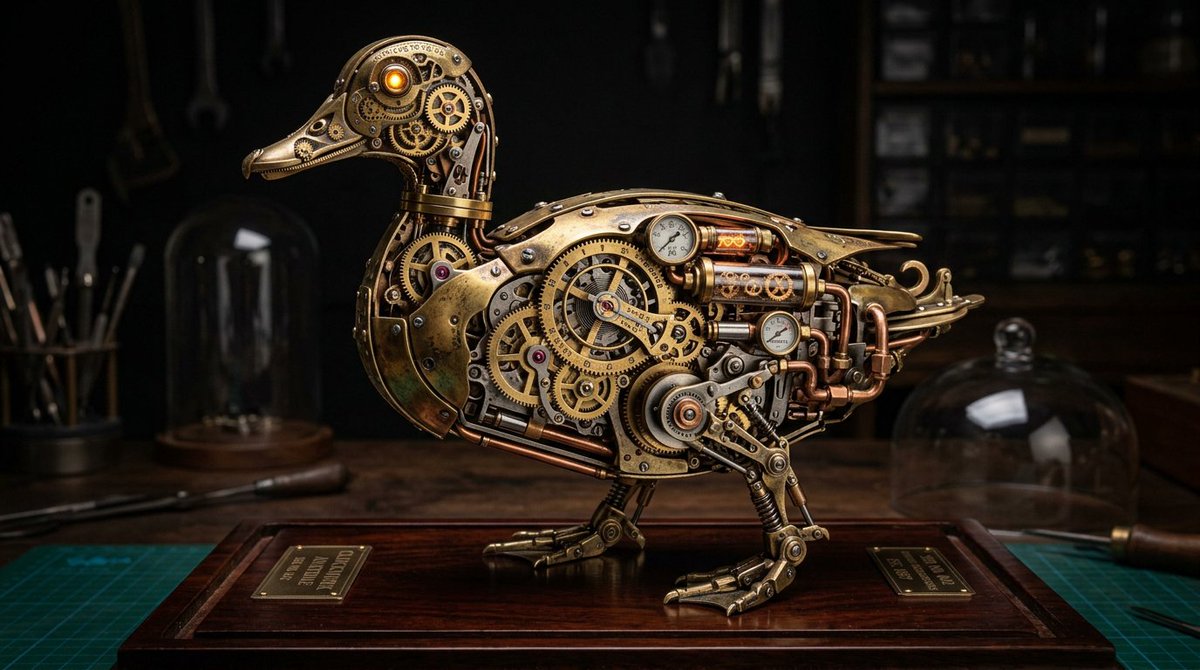 Steampunk Miniature Clockwork Machine — example 3