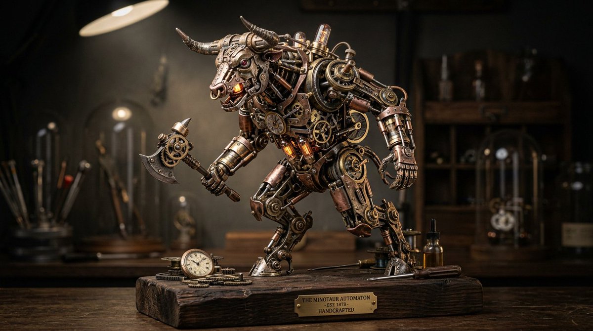 Steampunk Miniature Clockwork Machine — example 4