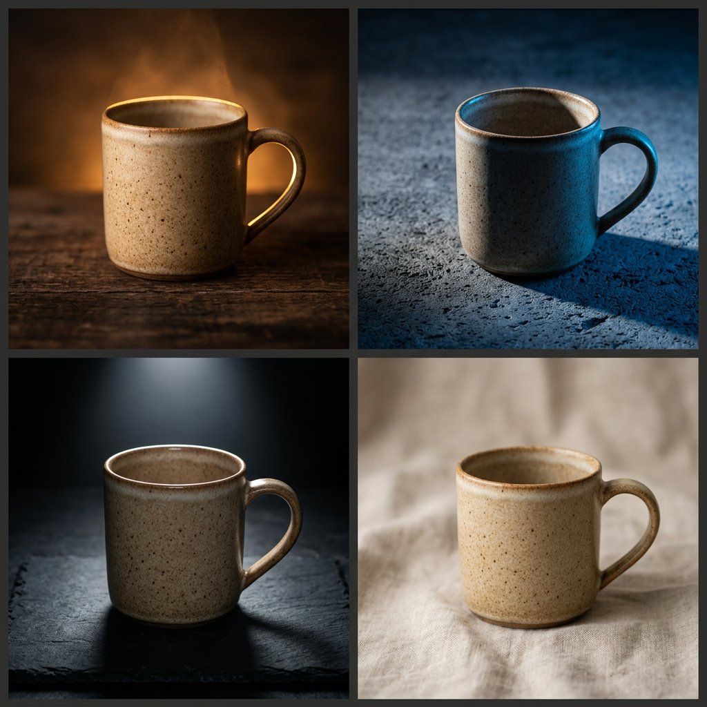 Editorial Macro Mug Design — example 1