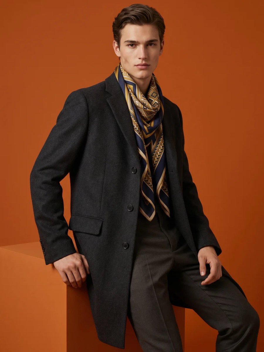 High-Fashion Male Editorial Portrait — example 1