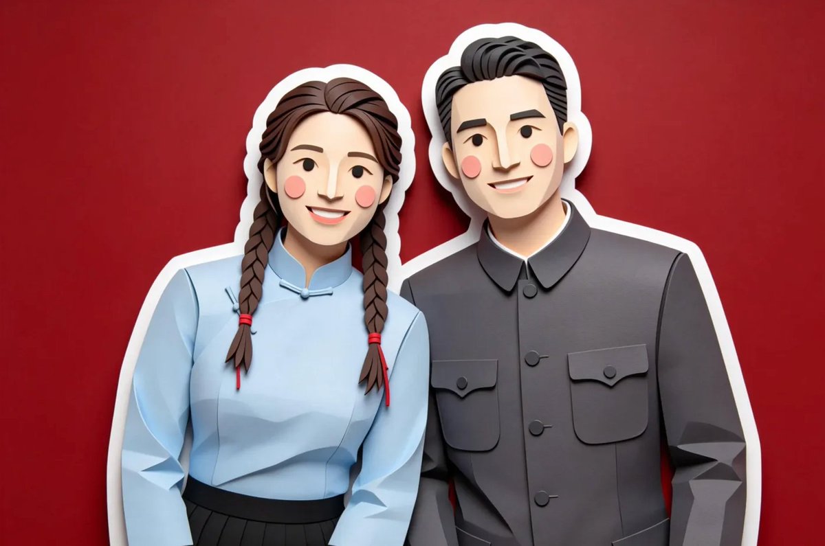 3D Paper-Cut Illustration Style — example 1