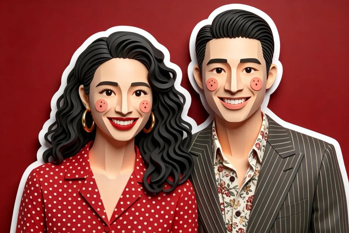 3D Paper-Cut Illustration Style — example 3