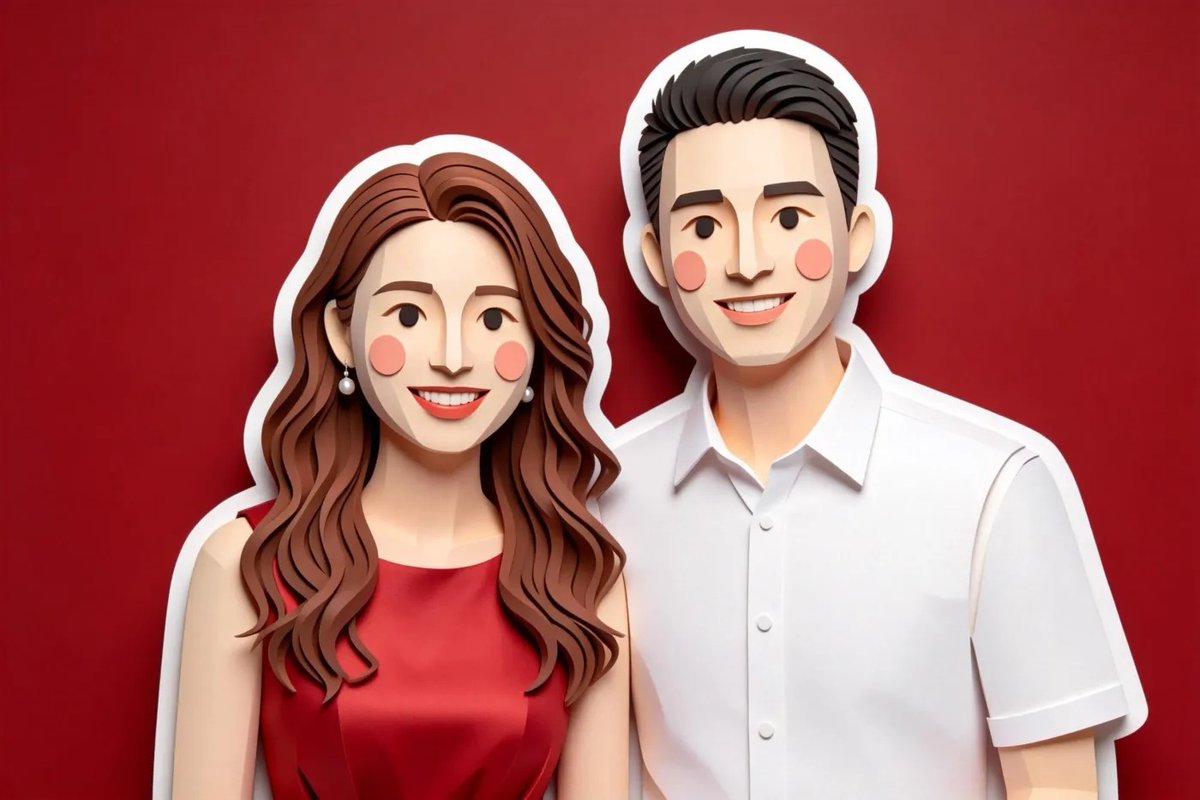 3D Paper-Cut Illustration Style — example 4