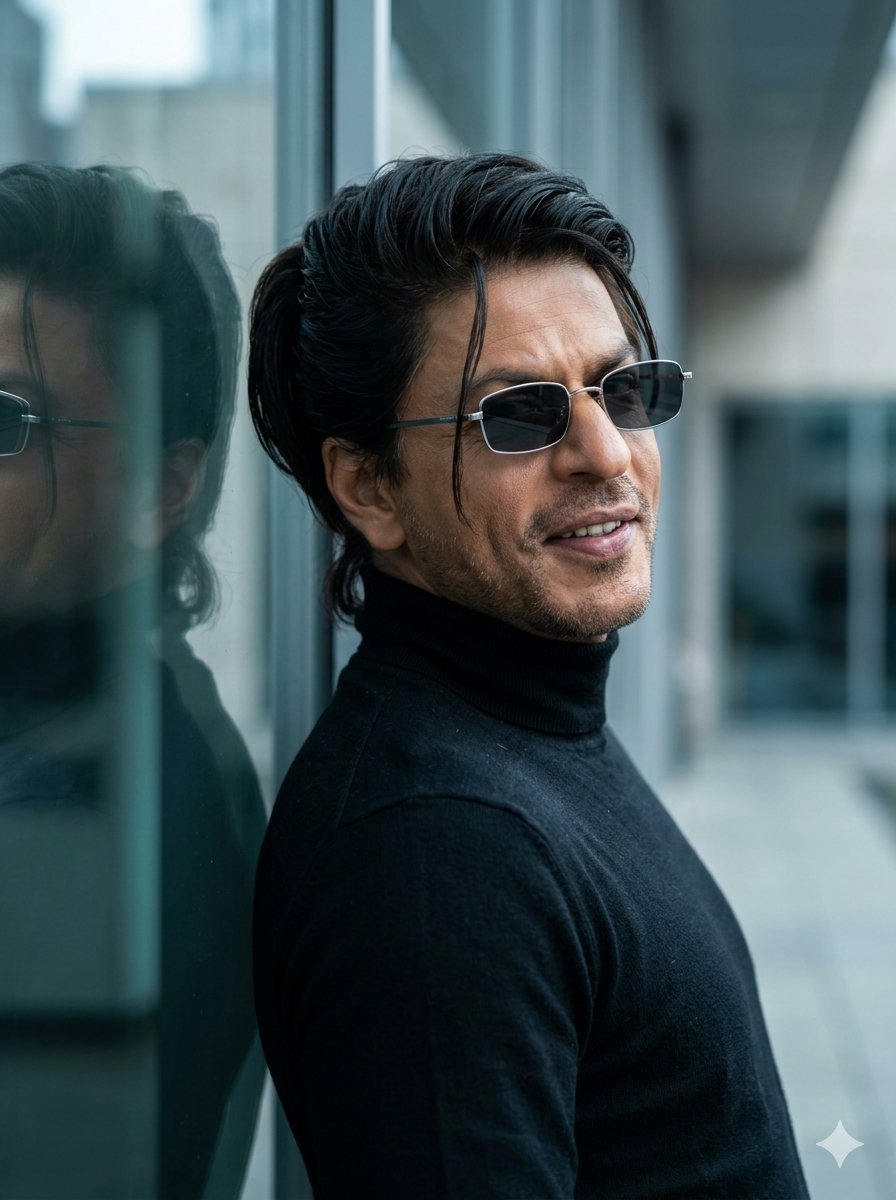 Cinematic Male Celebrity Portrait — example 1